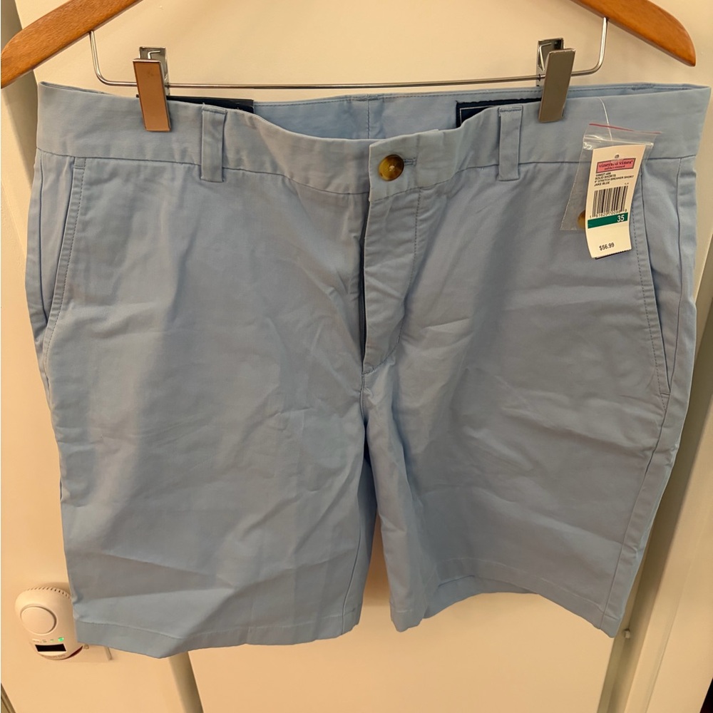 Vineyard Vines Sky Blue Men's Flat Front Shorts